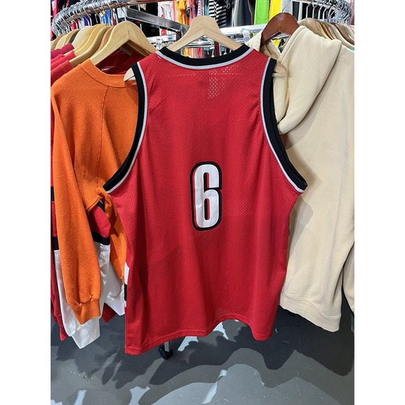 Vintage Nike New With Tags Portland Trailblazers #6 Jersey 2XL - Picture 5 of 5